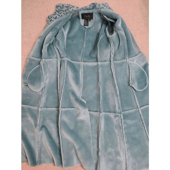 Women's Blue Coat - Picture 7 of 16